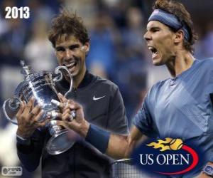 Puzzle Rafael Nadal 2013 ΗΠΑ Open πρωταθλητής